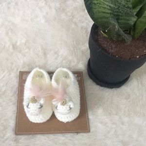 Unicorn Hand Crocheted Booties